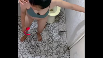 CCTV footage from school toilet shows girl having orgasm and convulsions
